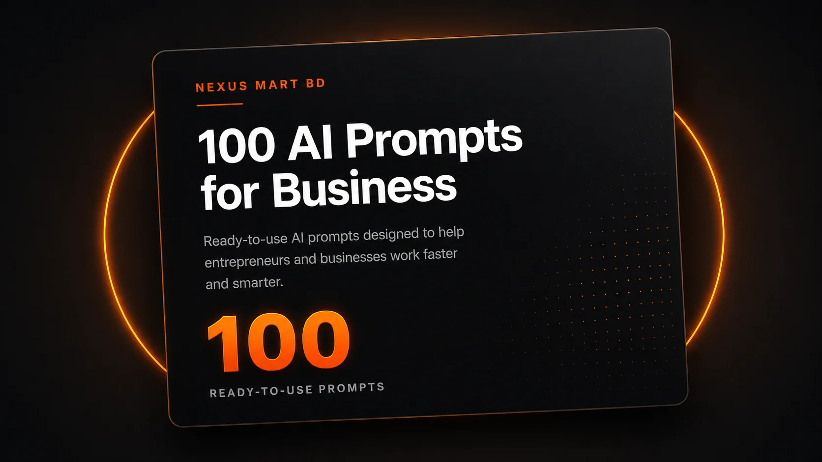 100 AI Prompts for Business