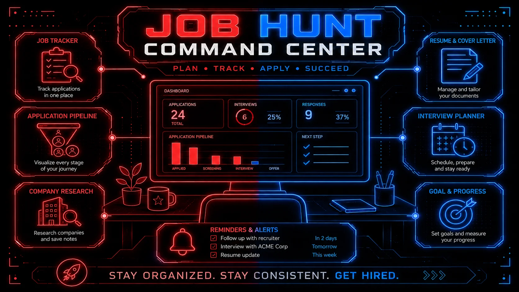 Job Hunt Command Center