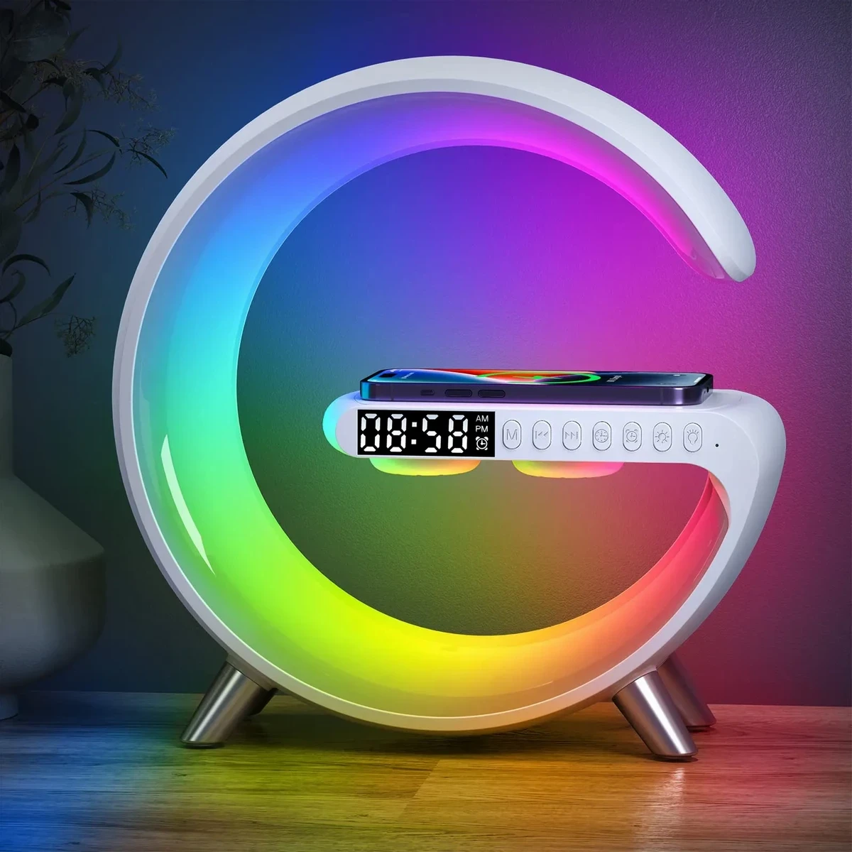 5 IN 1 Smart Light Sound Clock Machine