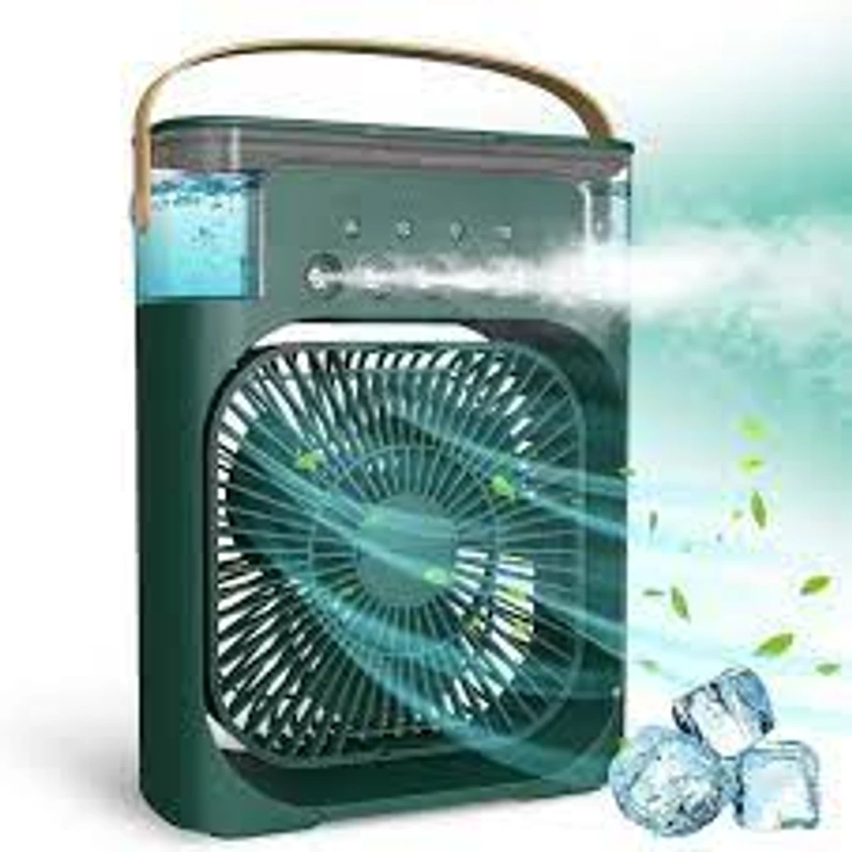 Air Cooler Fan With Mist Flow