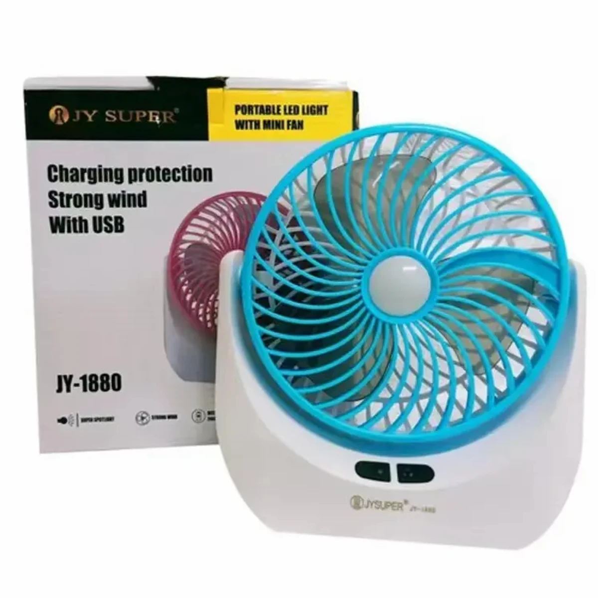 JY Super 1880 Rechargeable Fan