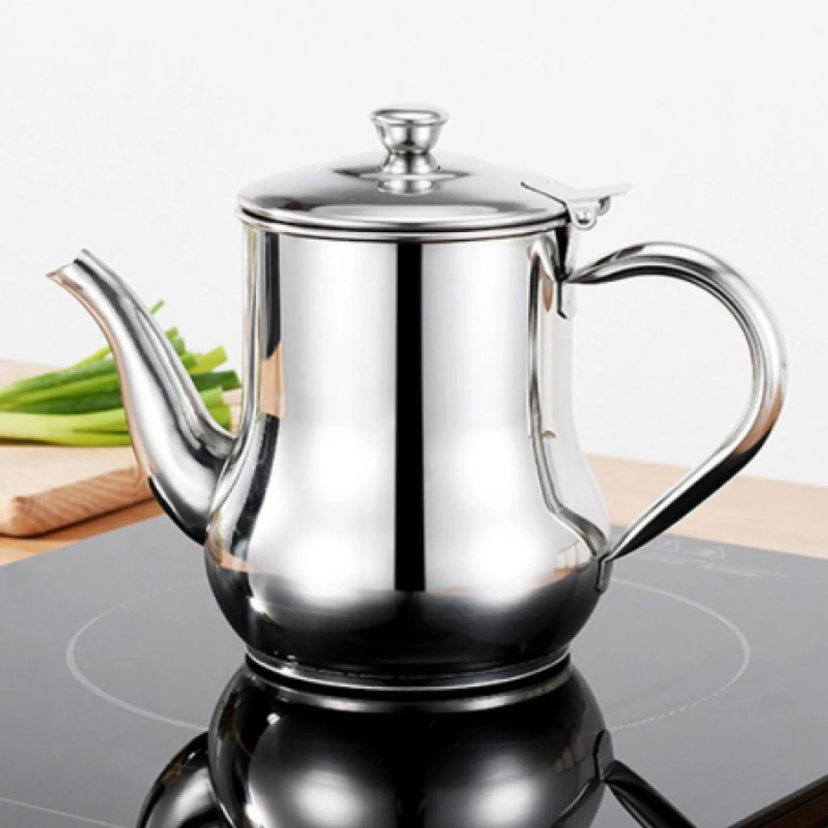 Stainless Steel Oil And Tea Strainer Pot