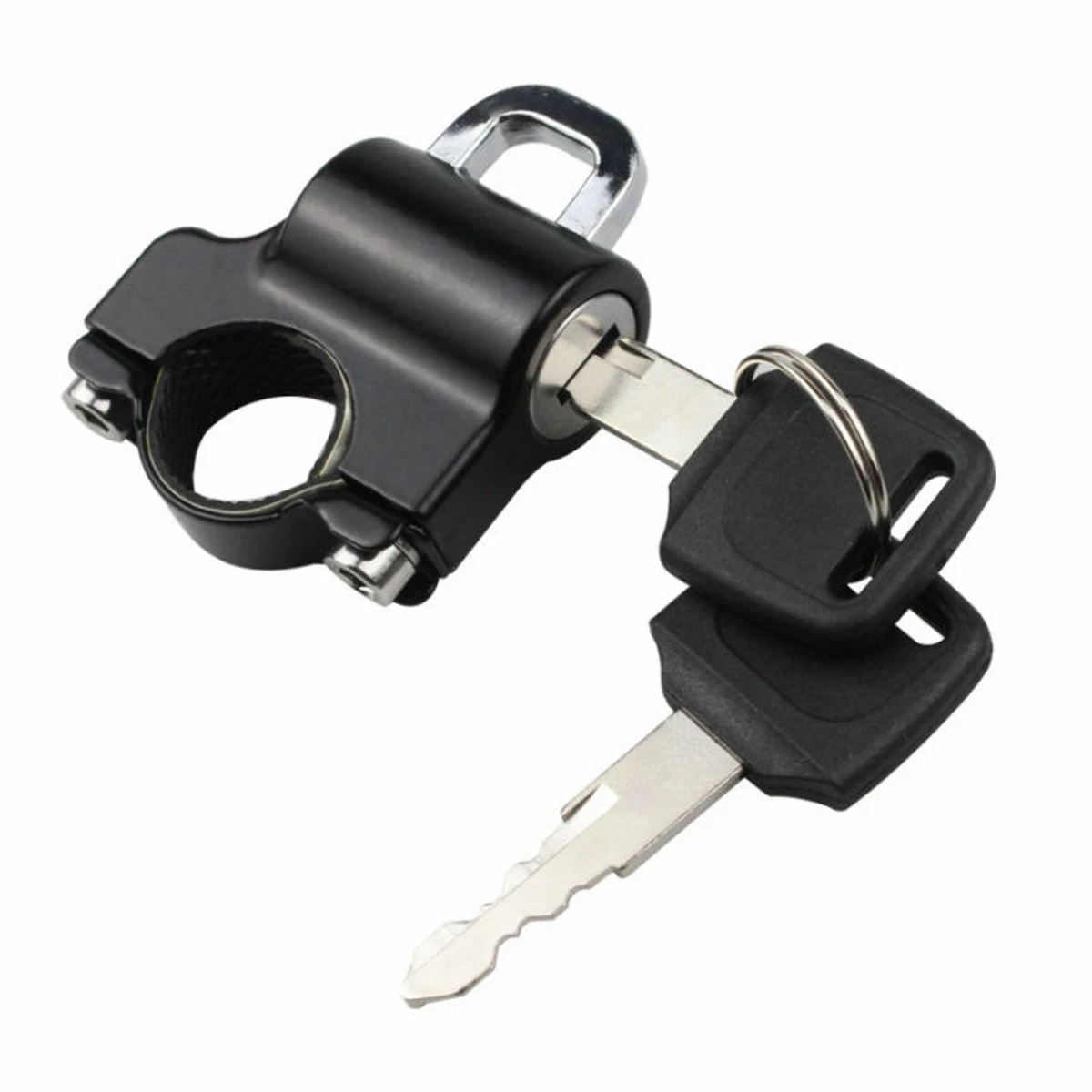 MOTORCYCLE HELMET LOCK