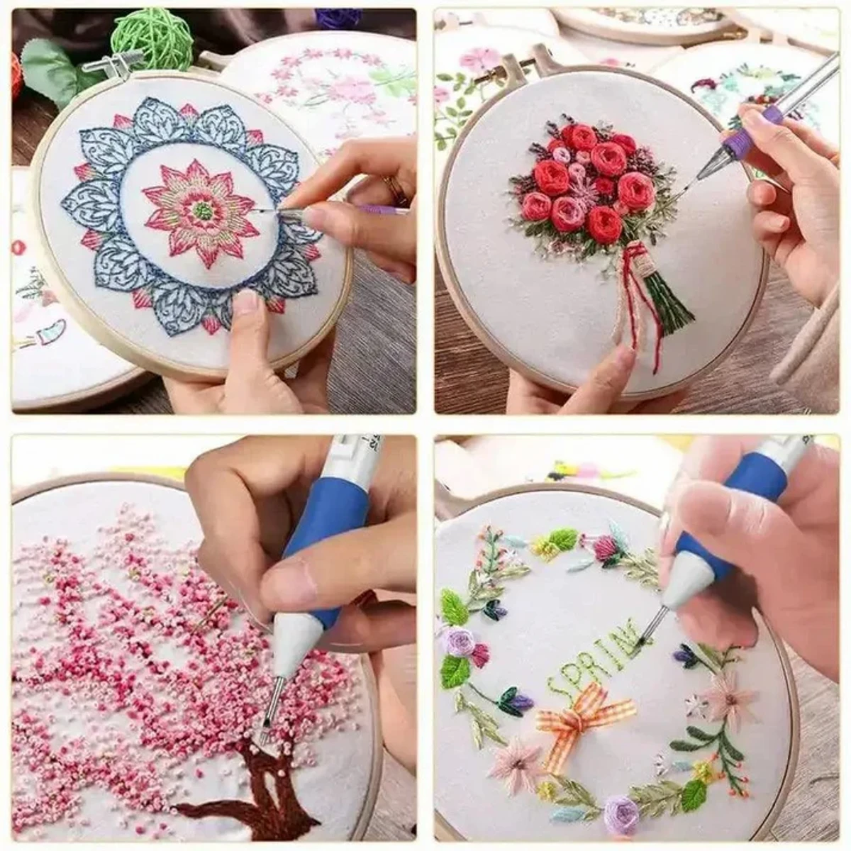 Embroidery sewing pen