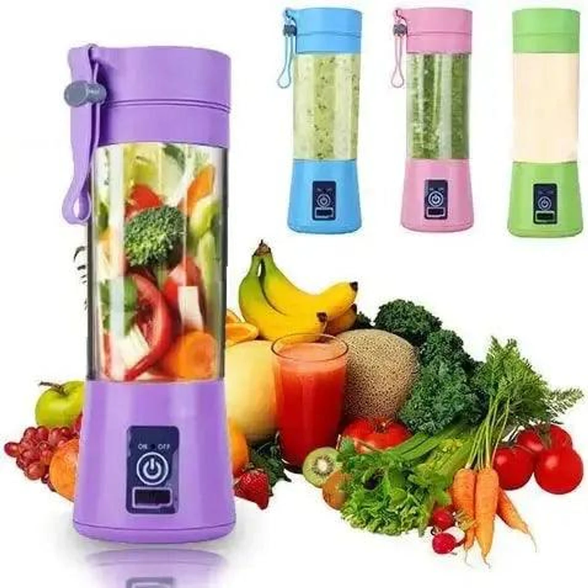 Mini USB Rechargeable Portable Electric Fruit Juicer