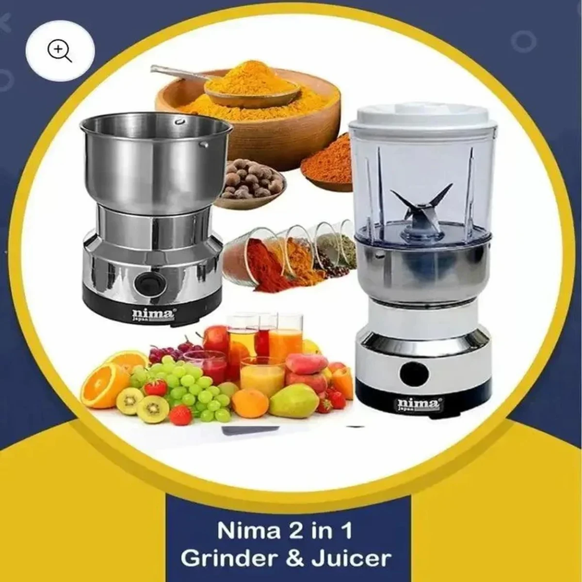 2in1 Nima Electric Grinder & Blender