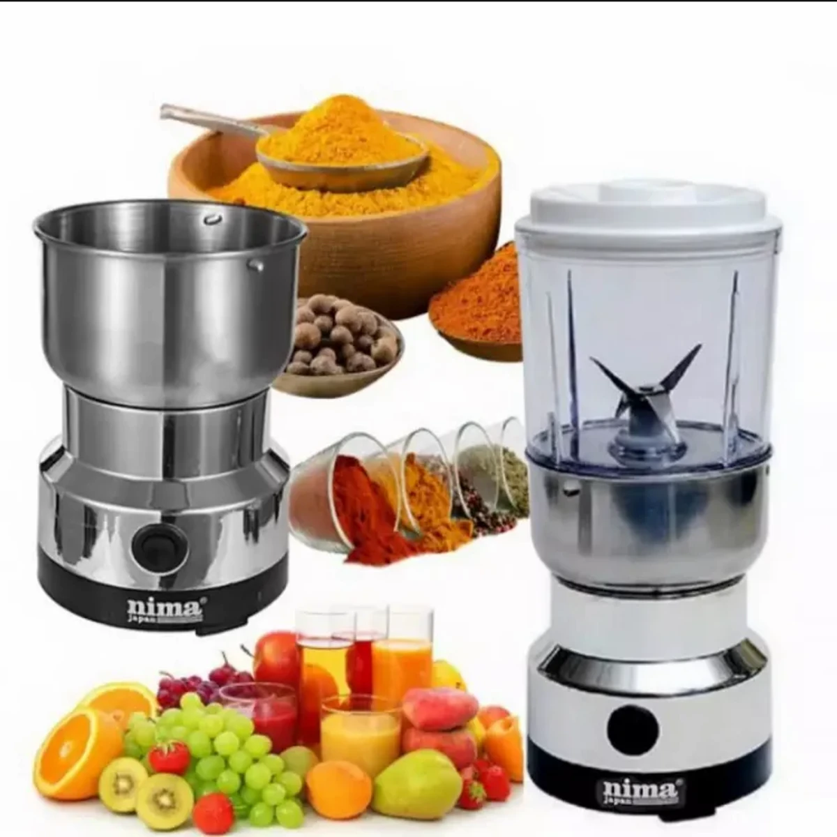 2in1 Nima Electric Grinder & Blender