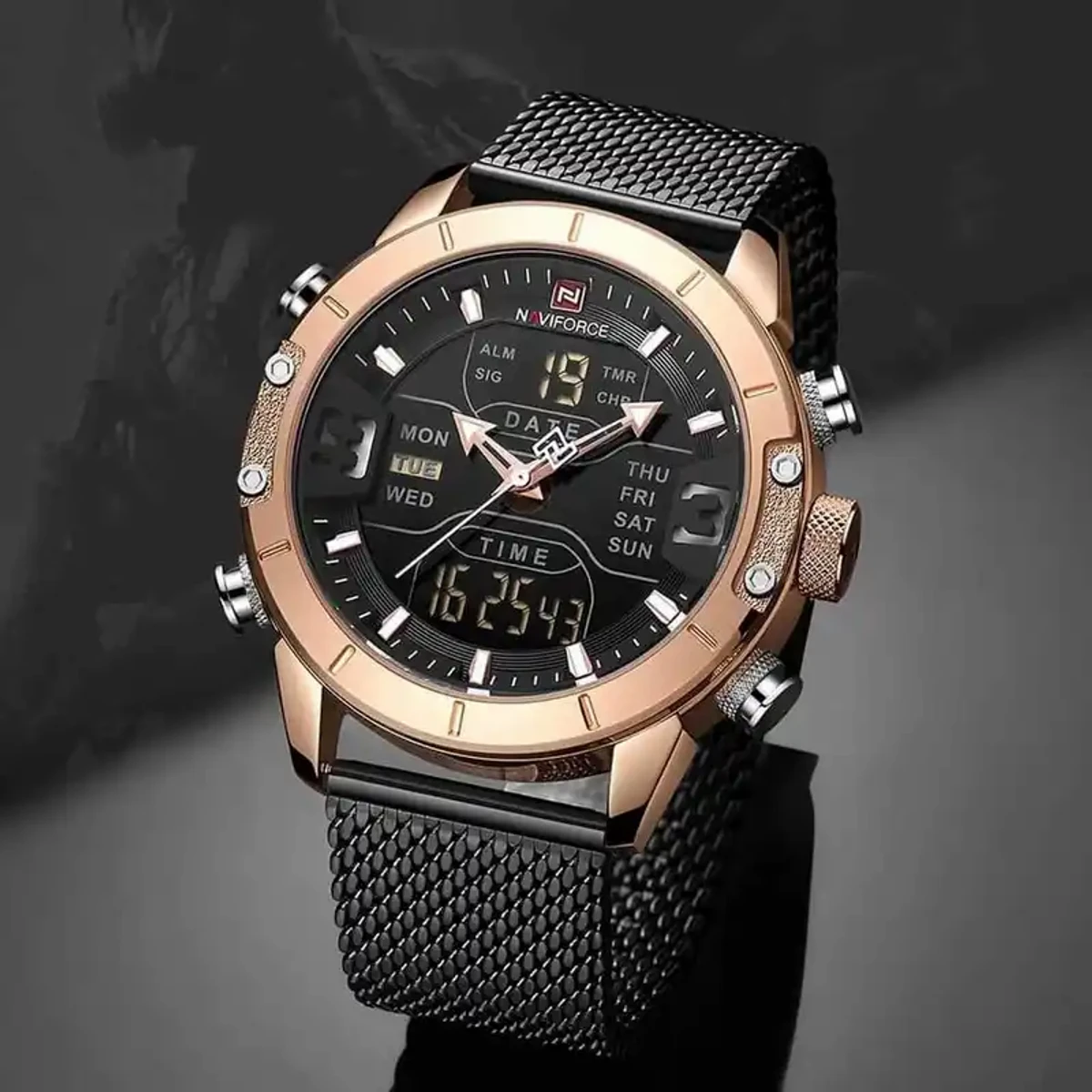 NAVIFORCE TOP LUXURY BRAND MEN SPORTS WATCHES