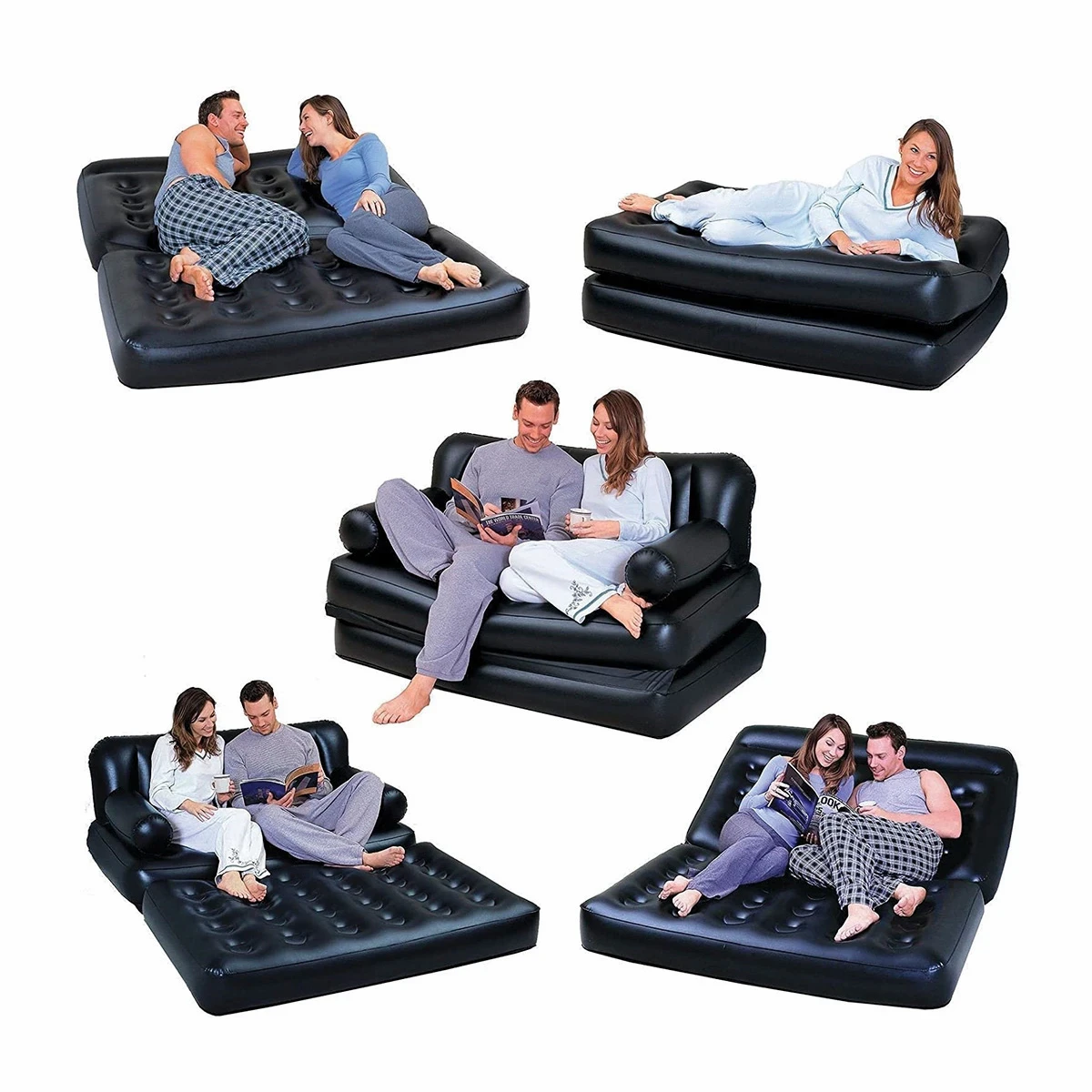 5 IN 1 AIR BED SOFA CUM BED